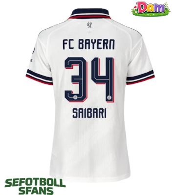 Bayern Munich Ismael Saibari #34 Bortatröja Kvinnor 2026-27 Kortärmad